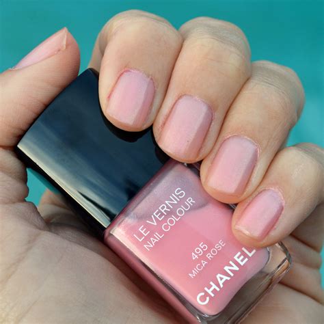 chanel image rose nail polish|Chanel nail polish review.